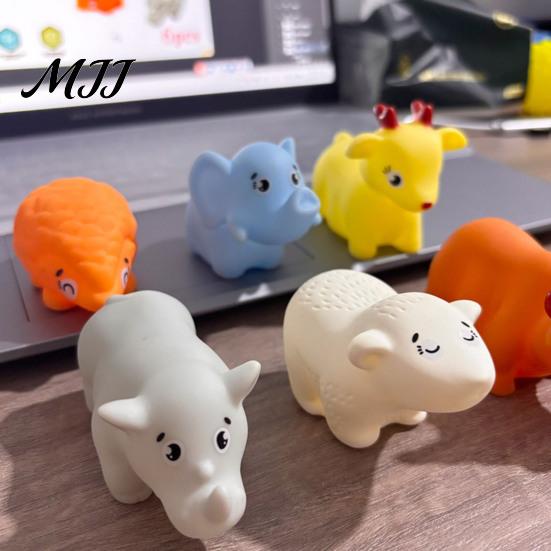 Игрушки для ванны Splash And Squeak Пищащие виниловые животные для малышей Мягкая фигурка для игр в воде Интерактивная игрушка для раннего развития Пищащая игрушка для душа
