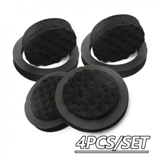 6.5" Noise ulation Cushion Car Door Speaker Bass Ring Woofer Foam Pad 4PCS US