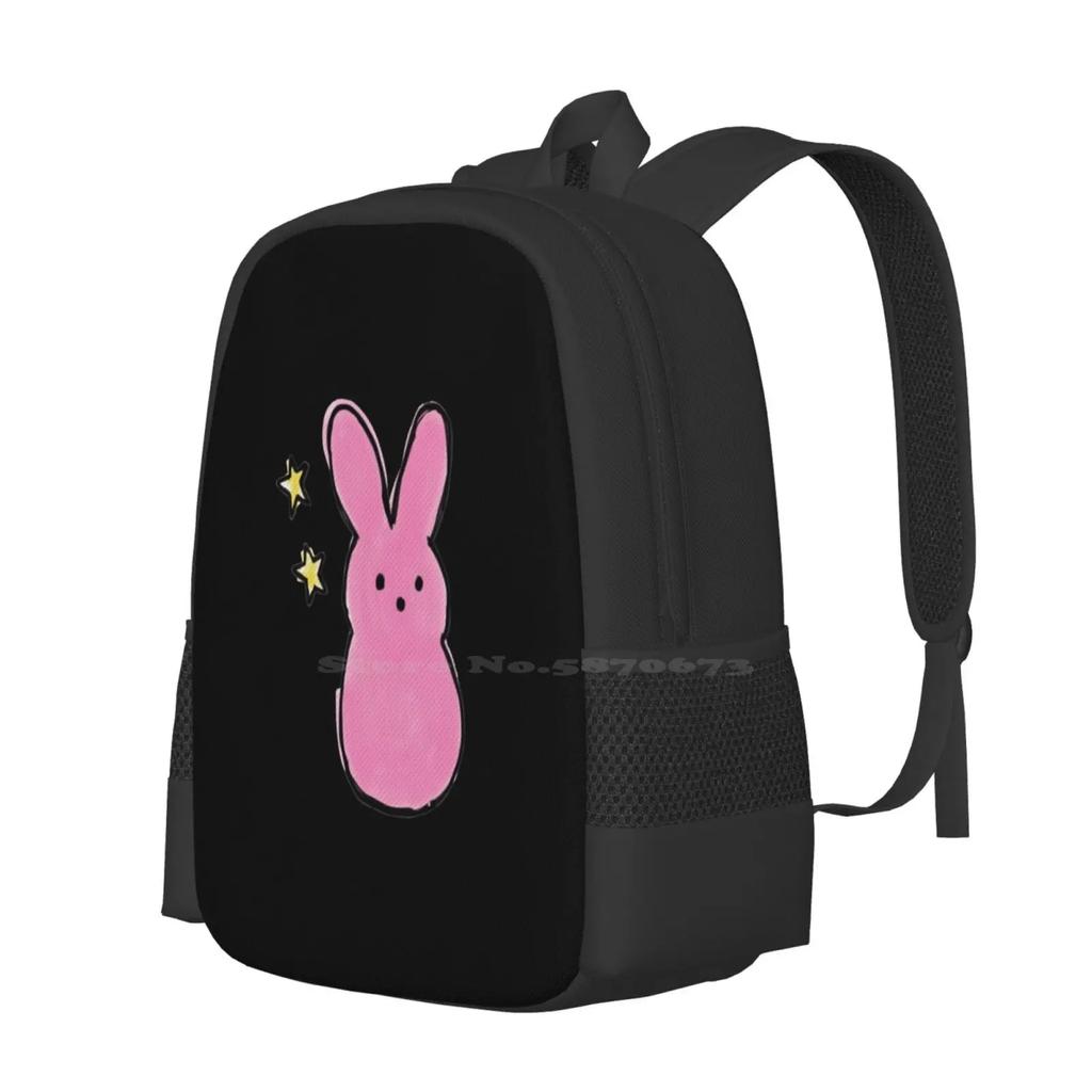 Хит продаж Lil Peep Кролик Мерч Подросток Студент Рюкзак Дизайн Узоров Сумки Lil Peep Кролик Вещи Lil Peep Кролик
