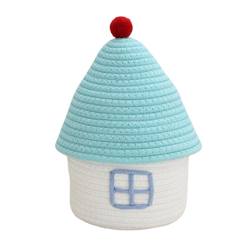 1 шт. с крышкой INS Домашняя организация Креативные контейнеры Домашнее хранение Контейнеры для маленького дома Богемный 5 стилей