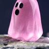 20/50/100Pcs Glow-in-the-dark Halloween Ghost Figurine Mini Cartoon Ghost Resin Statue Luminous Miniature Ghost Ornament Desktop Decoration