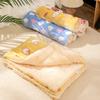 Pet Blanket Cat Warm Flannel Blanket Dog Mat Winter Pet Mattress for Sleeping In Winter