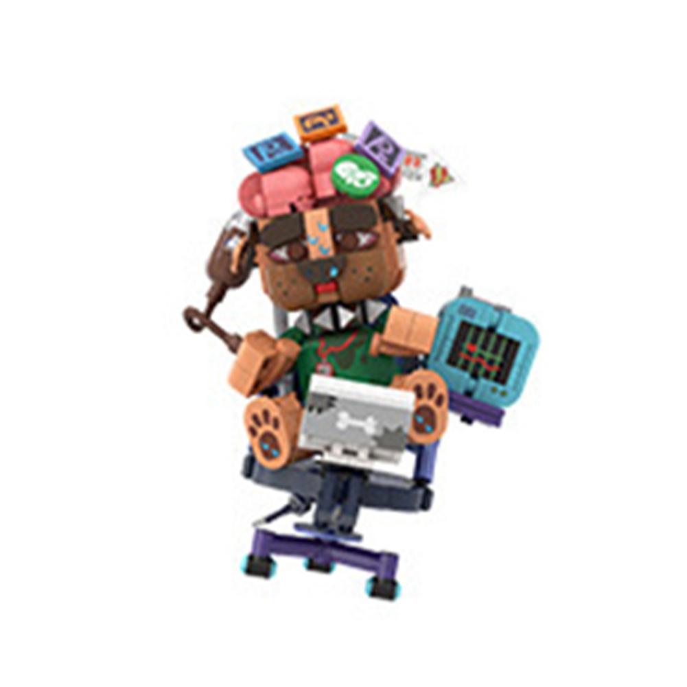 Chinese Animals Micro Building Blocks Chinese National Style Animals Figurine Building Blocks Puzzle Toys For Birthday Party