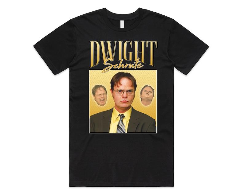 Dwight Schrute Tshirt Tee Top Michael Scott Vintage 90s Retro
