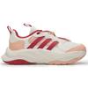 Adidas Maxxwavy Comfortable Trendy Slip-Resistant Durable Low-Top Casual Shoes Kids Sneaker White Pink JR3336