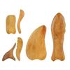 Wooden Scraping Board Face Neck Massage Muscle Pain Relief Gua Sha Tool