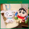 Plush Crayon Shinchan Doll Keychain Accessory Backpack Pendant Children Gift