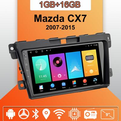 Автомобильное радио Android Auto Carplay для Mazda CX7 2007-2015 Мультимедийный проигрыватель Головное устройство Стерео GPS Навигация BT WIFI 1+16 ГБ