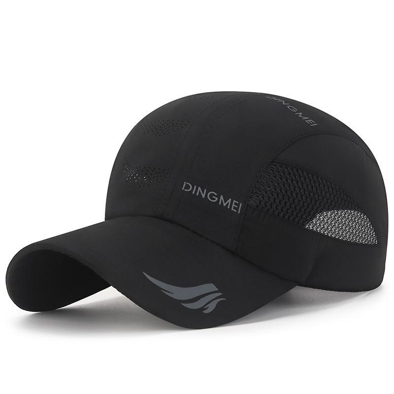 Letter Dingmei Baseball Hat Breathable Sun Resistant Quick Drying Cap Duckbill