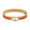 HERMES Mini Clic Chaine D'Ancre Bangles Women's Fresh Orange H209000F-8APM