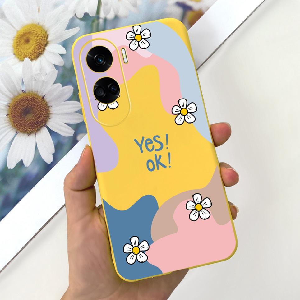 Для чехла Funda Honor 90 Lite Honor 100 Pro Honor100 5G Задняя крышка Узор Астронавт Корова Чехол Мягкий силикон Huawei Honor90 Lite