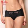 Женские трусы Maniform, сексуальные, кружевные, со средней и низкой посадкой, с хлопковой ластовицей