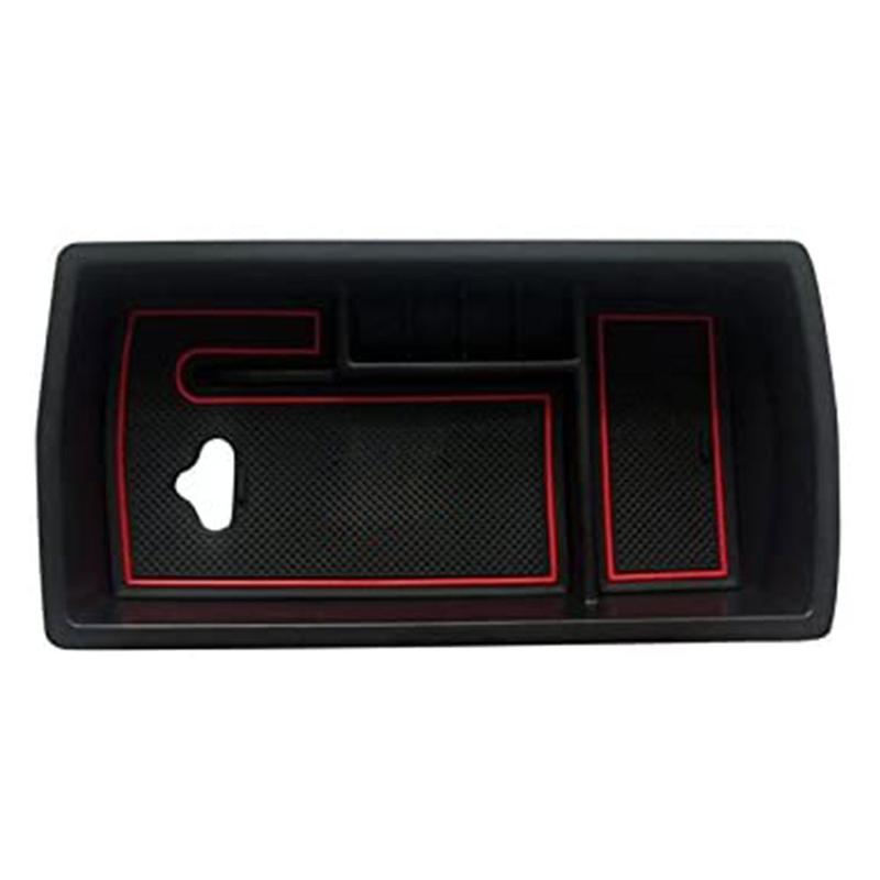 Для Peugeot 3008 3008GT 5008 2017 2018 центральный подлокотник ящик для хранения центральная консоль флокированный органайзер аксессуары
