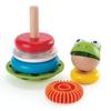Кольца Hape Frog, набор, разноцветные, 1 набор, корейские детские товары