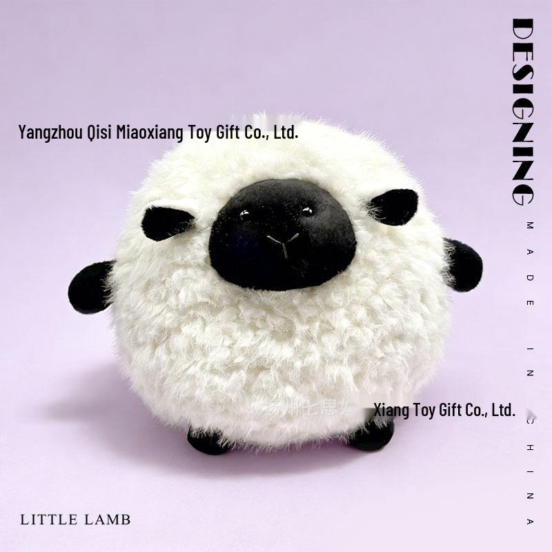 Плюшевый Ягненок Успокаивающая Кукла для Сна и Объятий для Детей