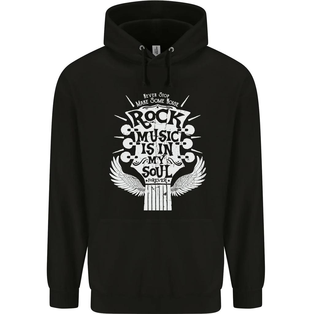 Rock Music is In My Soul Guitar Hoodie