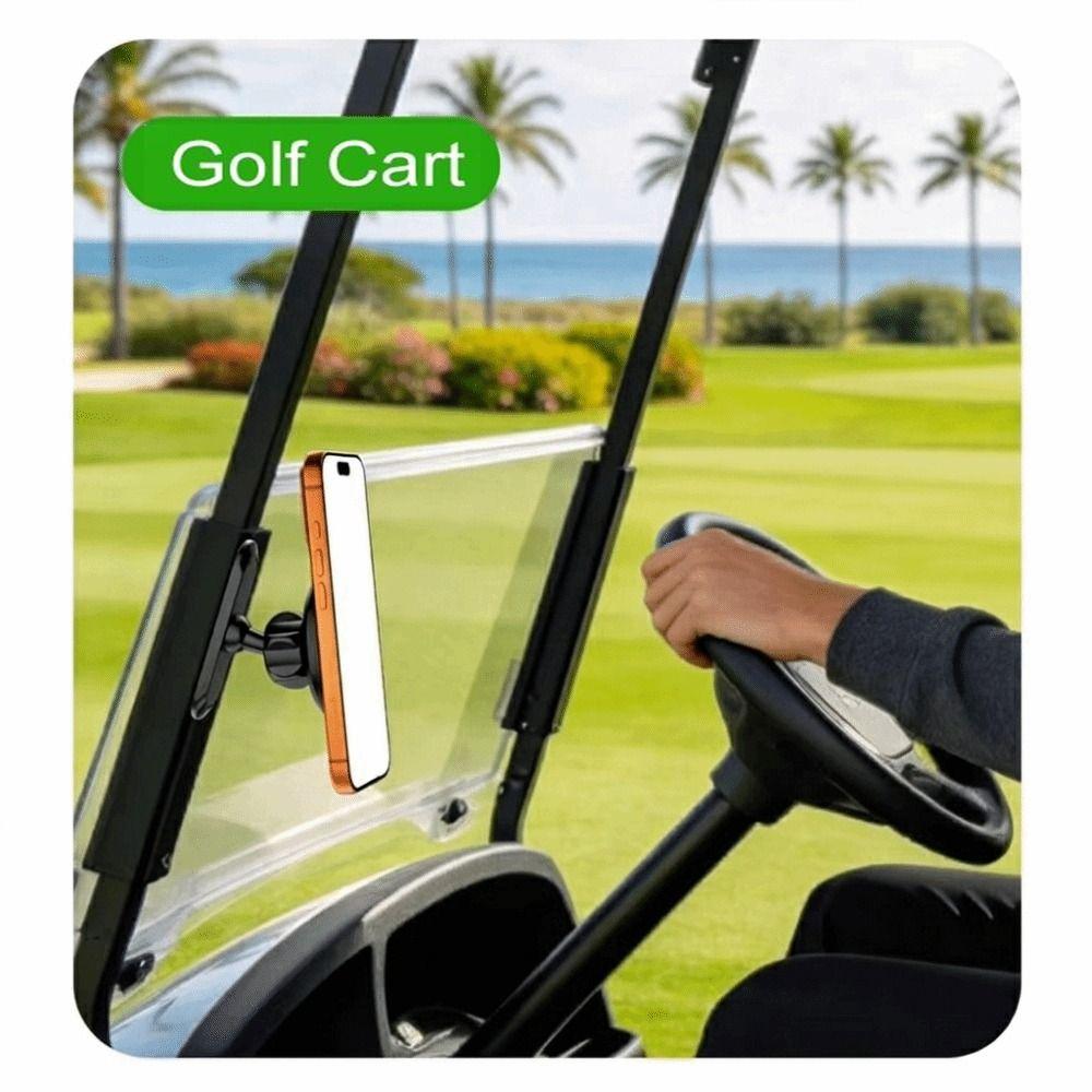 Adjustable Mobile Phone Stand Strong Load Bearing Double-sided Magnetic Phone Mount Boat