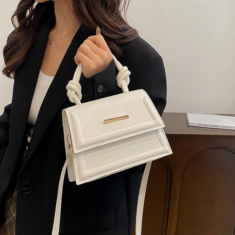 Стильная однотонная женская сумка на плечо из ПУ кожи, дизайн сумочки, маленькая сумка кроссбоди, женская сумка-мессенджер с клапаном KTY