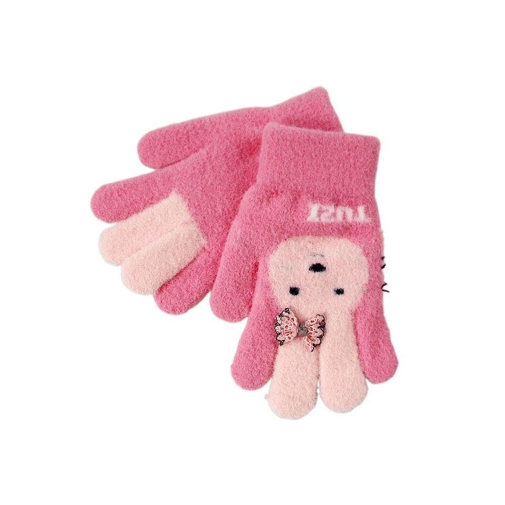 Холодостойкие осенне-зимние перчатки, утепленные теплые варежки, перчатки с длинными пальцами, теплые руки для мальчиков и девочек