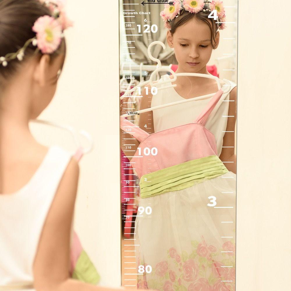 Growth Chart Growth Chart Mirror 3 In 1 Children'S Growth Chart Mirror