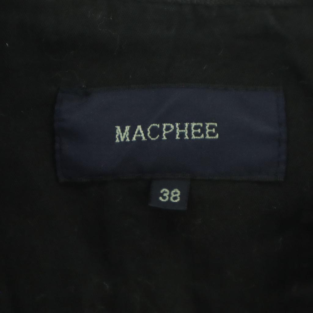 MACPHEE Кожаная куртка-косуха с длинным рукавом 38 черная Овечья кожа Женская Б/У