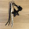 Hanging Five Pointed Star Bag Pendant Woven Rope Star and Ball Pendant  Small Gifts