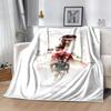 Juventus Team Celebration Blanket Durable Comfort Suitable for Sofa Bed Office for All Seasons Digital Print Birthday Christmas Gift Blanket