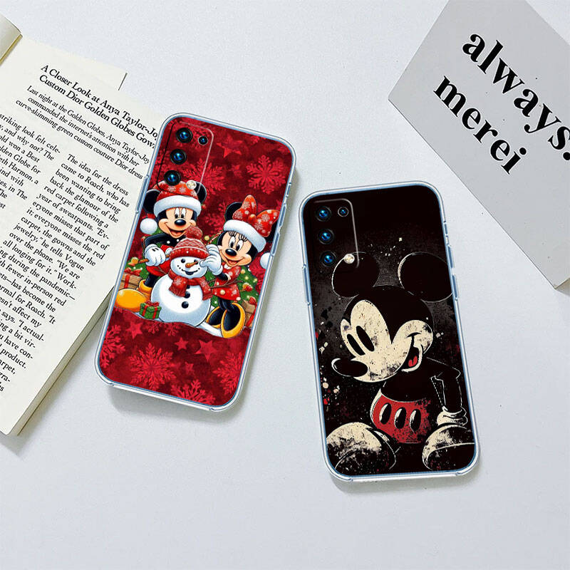 RT17 Min-nie Mouse Case for Motorola E7 G6 G7 G8 G9 Plus Power Play G10 G20 G04 E30 E40 E22 E20 E13 E15 G22 G23 G05 G75 G35 G55