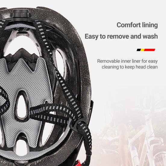 Велосипедный шлем дышащий амортизирующий один размер комфорт с подкладкой козырек шлем для горного велосипеда для мужчин женщин