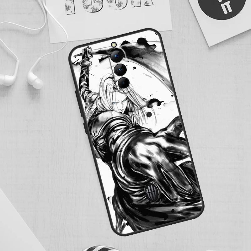 Final Fantasy Sephiroth Case For ZTE Nubia Red Magic 11 10 9 8 8S 9S 10S Pro Plus 6 7 6S 7S For RedMagic 10 Air Cover