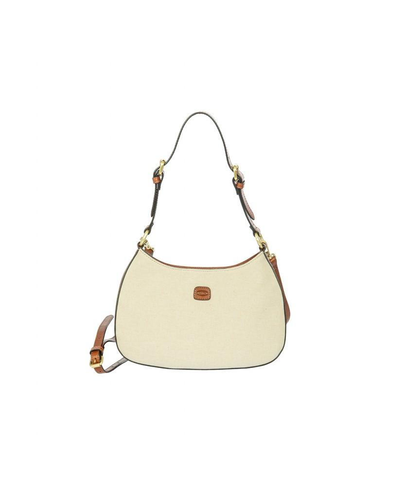 Brics Volterra Trama Shoulder Bag Cappuccino (Br-Boe05961.493)