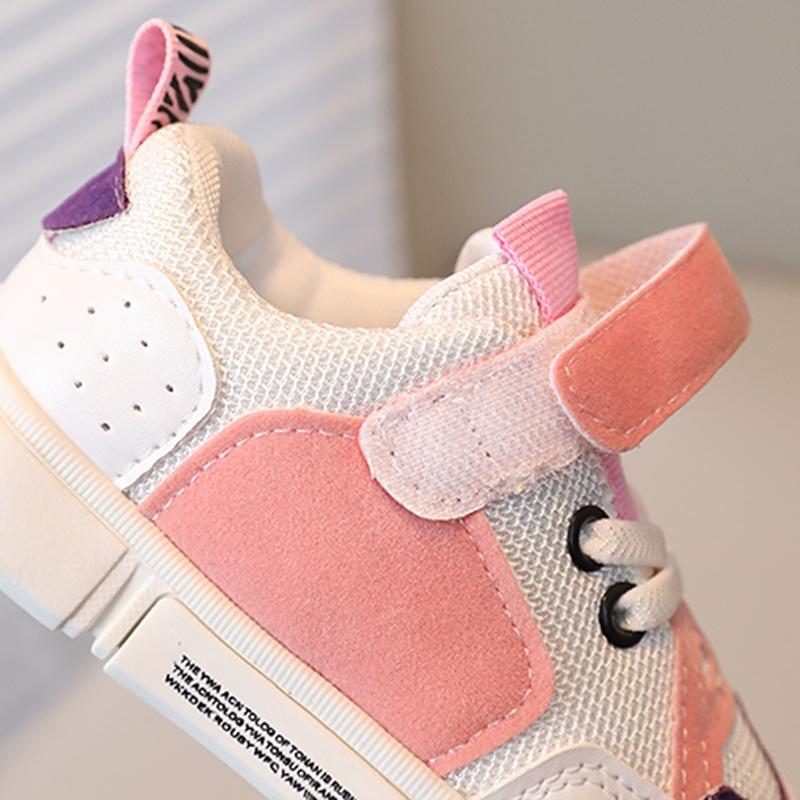 Детская повседневная обувь, детские студенческие кроссовки для мальчиков и девочек, спортивные универсальные кроссовки для бега с дышащей сеткой и строчкой