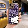 Аниме Х-елло К-итти Милый чехол для телефона для iPhone 16 15 Pro Max 13 12 11 Pro 14ProMax 16Plus XS Max XR 7 8 SE 16e Мягкий чехол