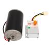 12V 200W Aluminum Brush Motor and 12V 250W Controller Governor Set for Rolling Shutter
