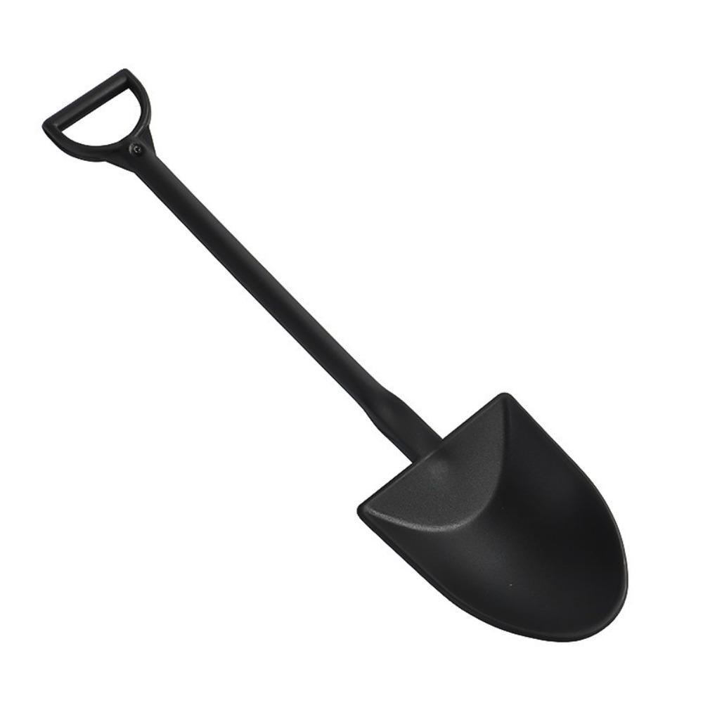 100pcs PP Plastics Spoon Thickened Ice Cream Shovel New Pastry Spoon Fork Yogurt