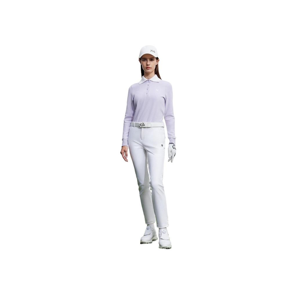 Новые повседневные брюки женские серии FILA Golf A11W345804F-WT