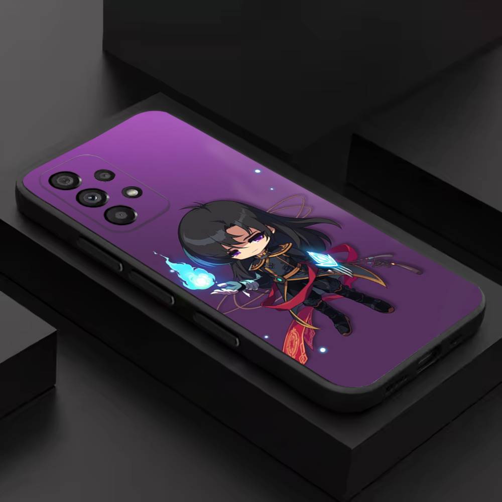 Милый Чехол для Телефона Игры M-Maplestory Для Samsung S 9,10,21,30,22,23,24,25,26,Ultra,Plus,Lite,FE,4,5G Черный Мягкий Точный