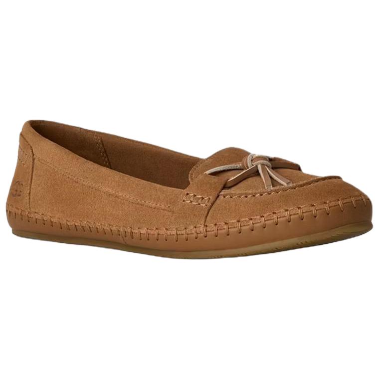 UGG Модные Простые Повседневные Туфли-Слипоны Женские Обувь Каштановый 1178870-CHE