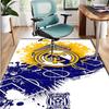 Football team Pattern Rug, Indoor/Outdoor Mat, for Picnic, Gameroom, Bedroom, Office, Living Room, Home Decor Carpet, Birthday Gift