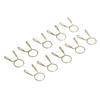 10X Fuel Line Hose Tubing Spring Clip Clamp 7mm For Motorcycle ATV Scooter