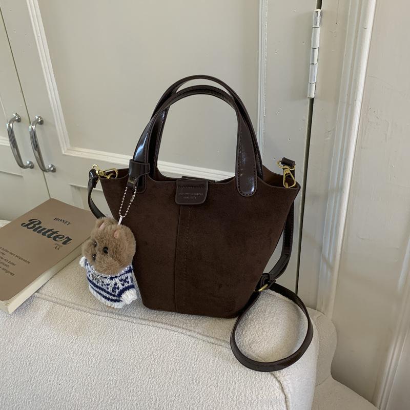 Премиальный ретро маленькая сумка женская 2025 новая мода универсальная сумка-мессенджер популярная сумка-тоут сумка-ведро