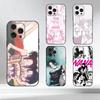 A-Аниме N-Нана Осаки Чехол для телефона Для iPhone 17,16,15,14,13,12,11 Plus,Pro Max,XS,Мягкий Силиконовый Черный Чехол