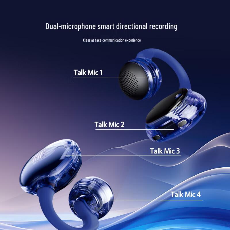 JBL Soundgear Clips Semi-Transparent Ear-Clip Bluetooth Headset