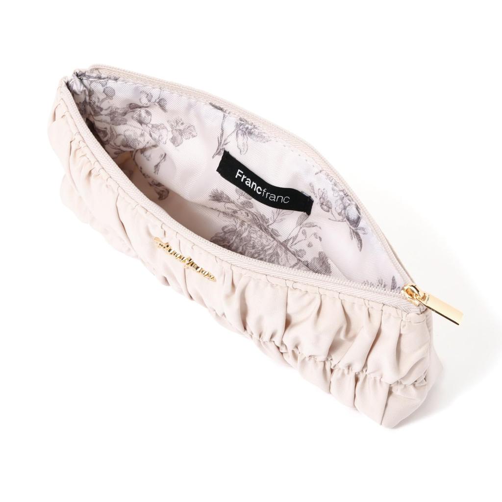 Francfranc Gathered Pen Eyeglass Light Pen Pen Desk Stationery Pouch & Case, Pink, Holder, Case, Storage,