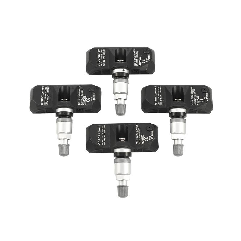 4PCS 36236798726 TPMS Tire Pressure Monitor System 433MHZ For BMW E90 E60 E63 E65 F01 E83 E70 E71 X3 3-Series 5-Series 7-Series