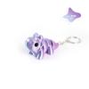 Realistic Action Figure Movable Joint Cartoon Miniatures Colorful Triceratops Keychain  Gift