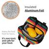 Retro Music Video Cassete VHS Insulated Lunch Bag for Women Kids Portable Food Boxes Thermal Lunch Box Tote