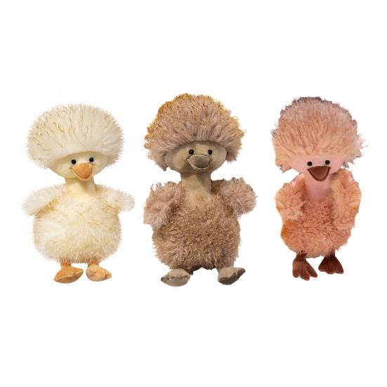 Пушистая плюшевая игрушка утка Мягкие мягкие игрушки куклы для детей взрослых плюшевая кудрявая