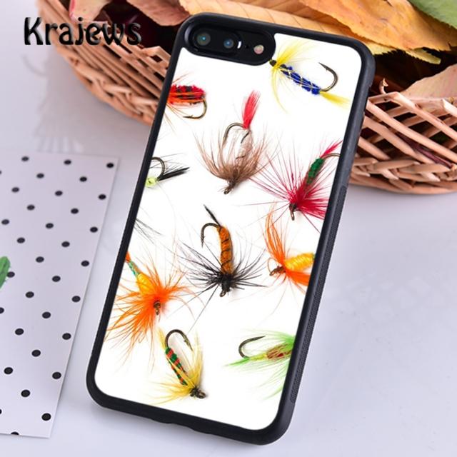 Krajews Hunting Fishing art fish box Phone Case Cover For IPhone 18 17 Air 16 15 14 plus 11 12 13 pro max coque Fundas
