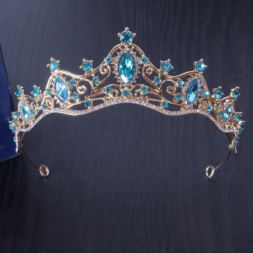 Bridal Headband Crown Bridal Wedding Jewelry Headdress Hair Clip Crown Hair Clasp